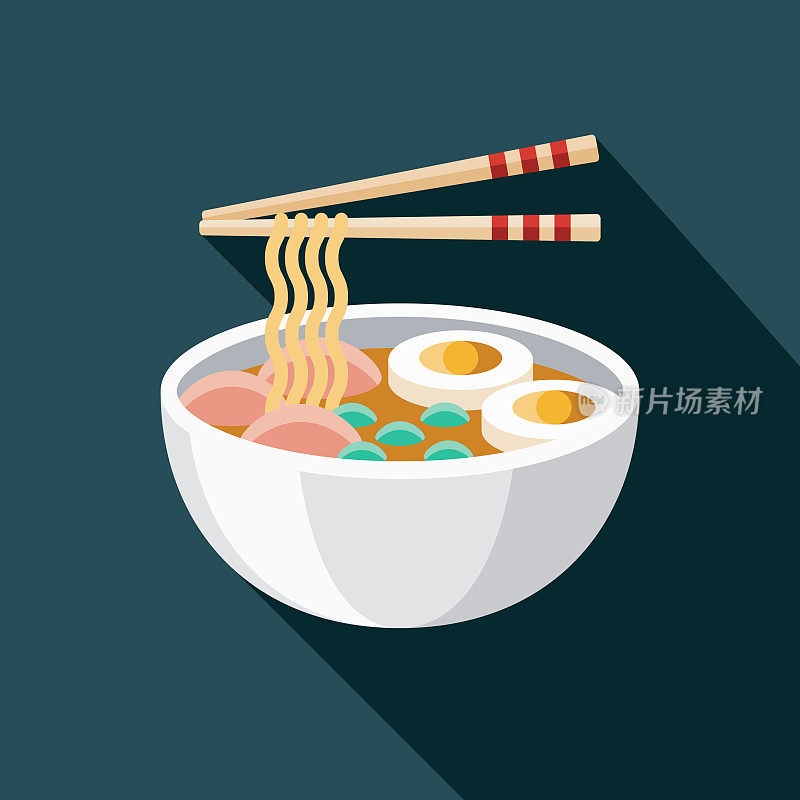 Ramen Japanese Food Icon